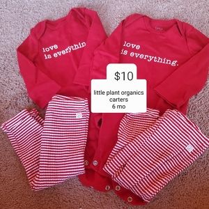 TWIN Baby Valentine's Outfits